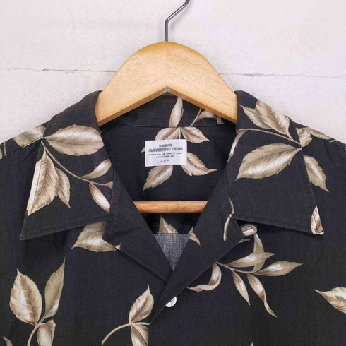 MENS SATIFACTION コットンアロハシャツ メンズ FREE