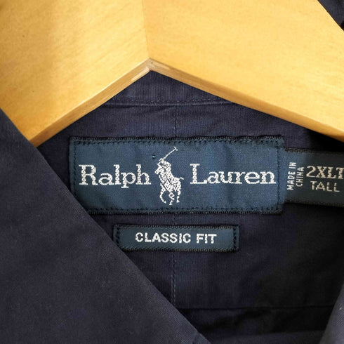 ラルフローレン RALPH LAUREN CLASSIC FIT ポニー刺繍 コットン ボタンダウンシャツ メンズ 2XLT