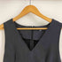 ザラ ZARA Vネック フェイクスエードワンピース レディース import:S