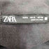 ザラ ZARA Vネック フェイクスエードワンピース レディース import:S