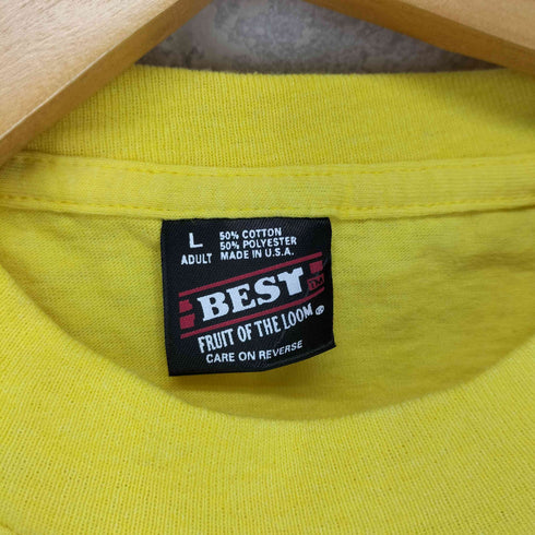 フルーツオブザルーム FRUIT OF THE LOOM 90S MADE IN USA 両面プリントTシャツ メンズ L