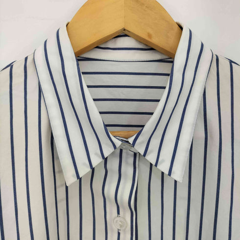 アダムエロペ Adam et Rope チュニック丈 半袖 プルオーバーシャツワンピース レディース JPN:38
