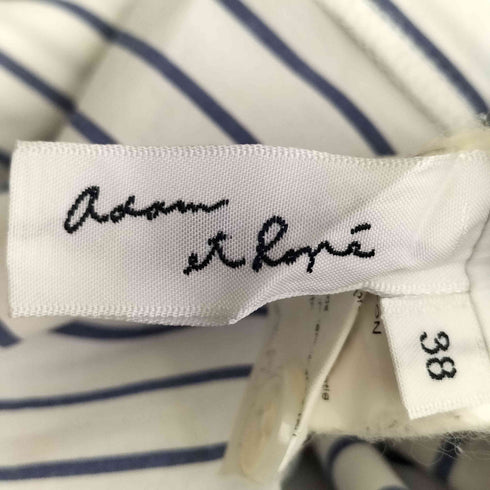 アダムエロペ Adam et Rope チュニック丈 半袖 プルオーバーシャツワンピース レディース JPN:38