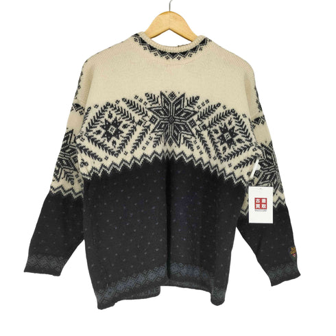 ダーレオブノルウェイ DALE OF NORWAY ノルディック柄モックネックニット レディース M