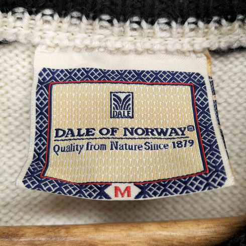 ダーレオブノルウェイ DALE OF NORWAY ノルディック柄モックネックニット レディース M