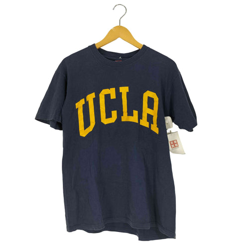 ソフィー SOFFE 90s USA製 袖シングル 裾ダブル UCLA プリント Tシャツ メンズ import:M