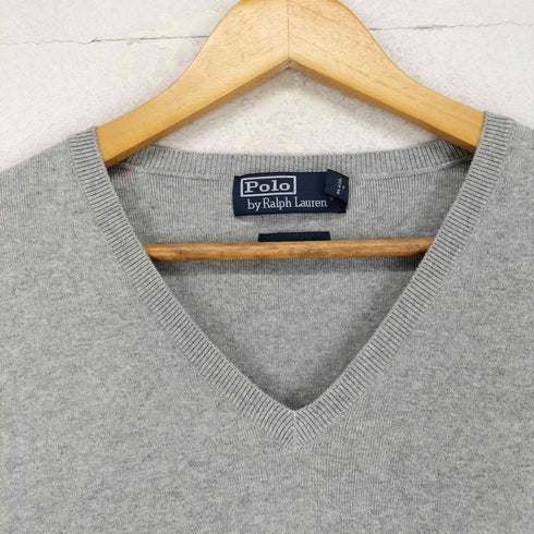 ポロバイラルフローレン Polo by RALPH LAUREN PIMA COTTON Vネックニットベスト メンズ 2LT