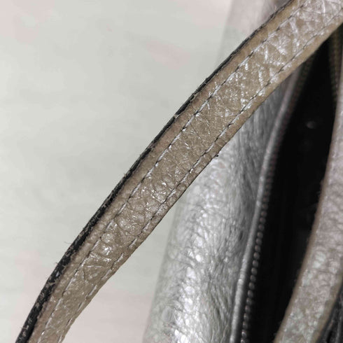 GIANNI CHIARINI アリファ S 2way シルバー ショルダーバッグ レディース