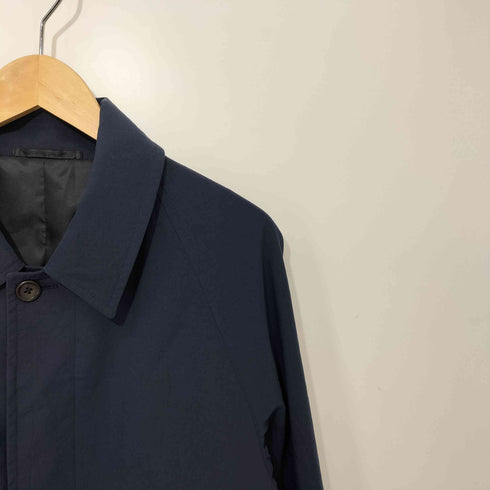 ユナイテッドアローズグリーンレーベルリラクシング UNITED ARROWS green label relaxing 24SS ナイロンオックス ラグラン ステンカラーコート 撥水 メンズ JPN:M