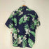 Stitch HAWAIIAN 花柄 コットン アロハシャツ メンズ import:XL