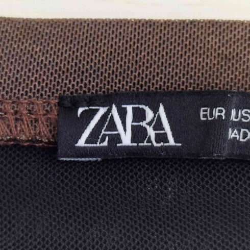 ザラ ZARA グラデーション メッシュスカート レディース import:L