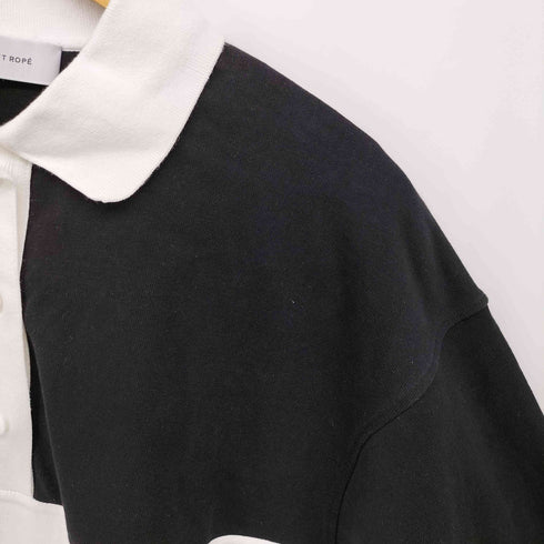 アダムエロペ Adam et Rope 24AW ラガーシャツミニワンピース レディース FREE