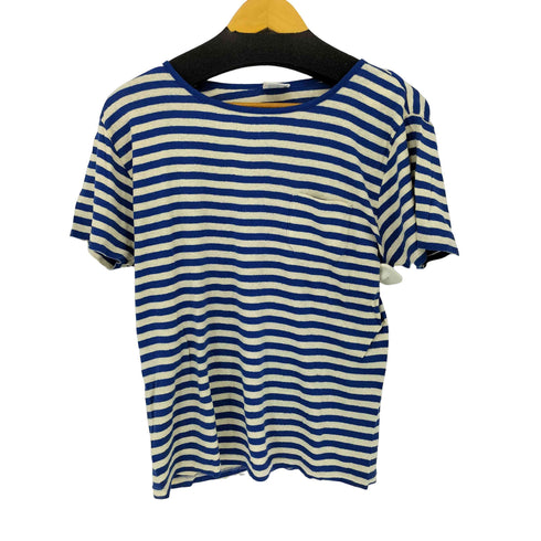 ルトロワ Letroyes ボーダーポケットTシャツ レディース import:L