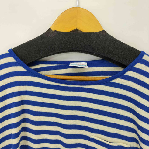 ルトロワ Letroyes ボーダーポケットTシャツ レディース import:L