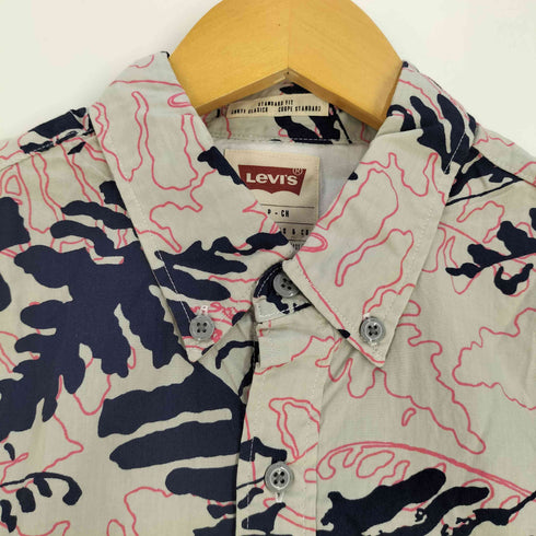 リーバイス Levis 総柄 コットン ボタンダウンシャツ メンズ import:S