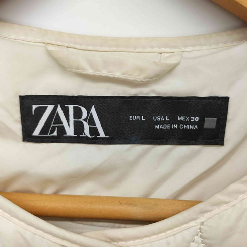 ザラ ZARA ハートキルティングジャケット レディース import:L