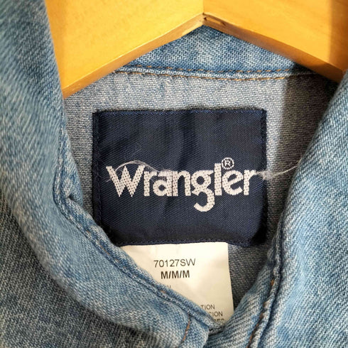 ラングラー Wrangler 70127SW デニム ウエスタンシャツ メンズ import:M