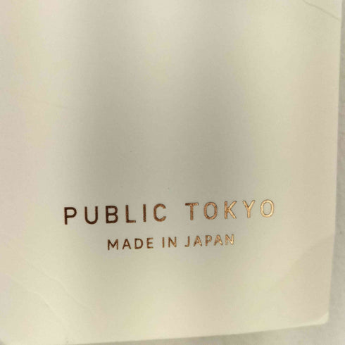 パブリックトウキョウ PUBLIC TOKYO ボリュームスリーブアシンメトリーヘムブラウス レディース FREE