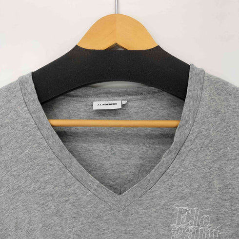 ジェイリンドバーグ J.LINDEBERG Vネック Tシャツ レディース import:M