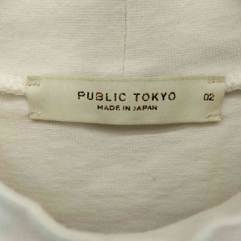 パブリックトウキョウ PUBLIC TOKYO ハイネック S/S Tシャツ レディース JPN:2