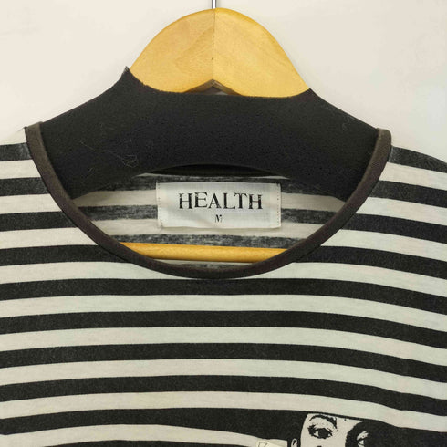 ヘルス HEALTH ボーダー ポケット L/S Tシャツ メンズ import:M