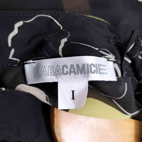 ナラカミーチェ NARACAMICIE シフォンフラワーパフスリーブブラウス レディース 1