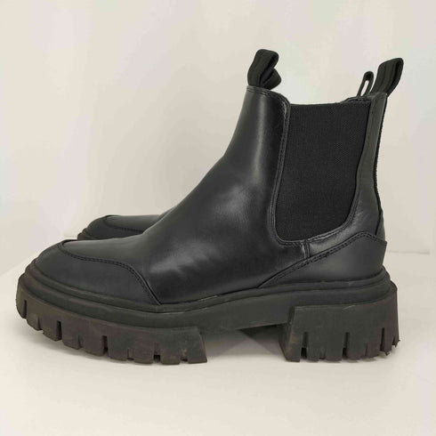 ザラ ZARA トラックソール サイドゴアブーツ レディース 38