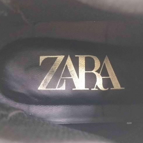 ザラ ZARA トラックソール サイドゴアブーツ レディース 38