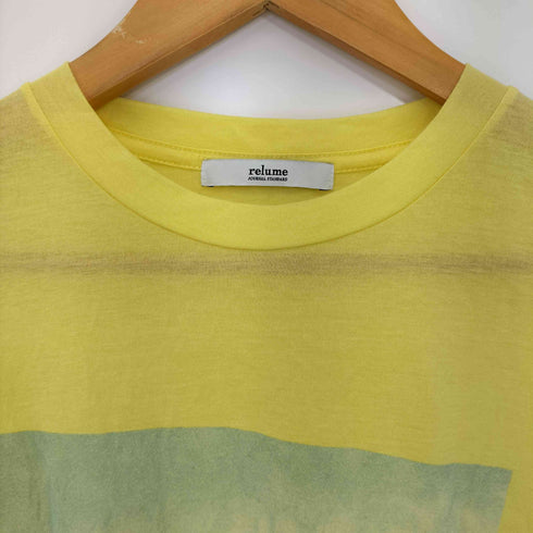 ジャーナルスタンダードレリューム JOURNAL STANDARD relume フォトプリントシアーTee レディース FREE