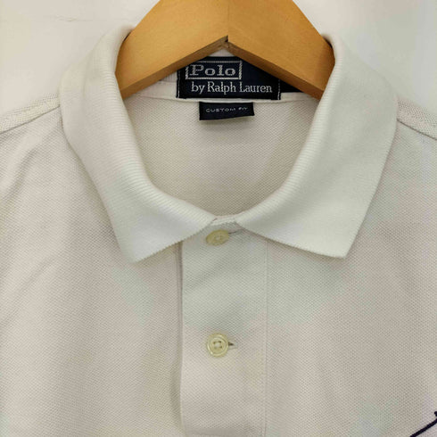 ポロバイラルフローレン Polo by RALPH LAUREN CUStoM FIT 3 ビックポニー刺繍 ポロシャツ メンズ import:M