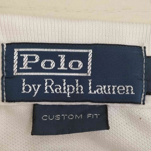ポロバイラルフローレン Polo by RALPH LAUREN CUStoM FIT 3 ビックポニー刺繍 ポロシャツ メンズ import:M