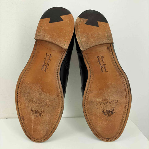 JOSEPH CHEANEY&SONS クォーターブローグローファー メンズ 9
