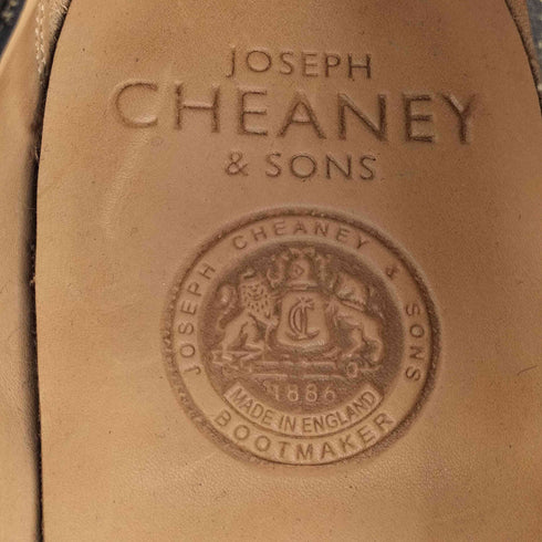 JOSEPH CHEANEY&SONS クォーターブローグローファー メンズ 9