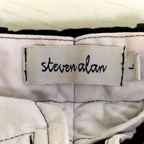 スティーブンアラン Steven Alan ナイロン 1タック パンツ スラックス メンズ L