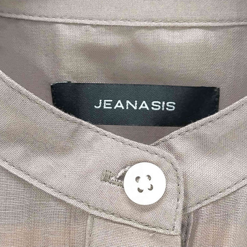 ジーナシス JEANASIS ギャザーブラウス レディース
