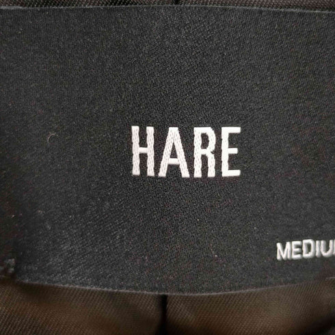 ハレ HARE フェイクレザー切替 トレンチコート メンズ JPN:M