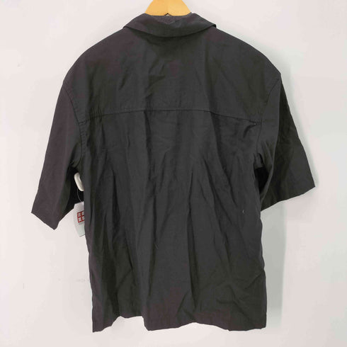 ザラ ZARA REGULAR FIT S/S オープンカラーシャツ メンズ import:L