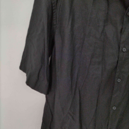 ザラ ZARA REGULAR FIT S/S オープンカラーシャツ メンズ import:L