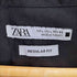 ザラ ZARA REGULAR FIT S/S オープンカラーシャツ メンズ import:L
