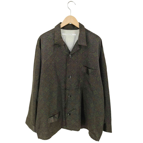 ジャーナルスタンダードトライセクト JOURNAL STANDARD TRISECT INKJET PYJAMA SHIRTS パジャマシャツ メンズ JPN:L