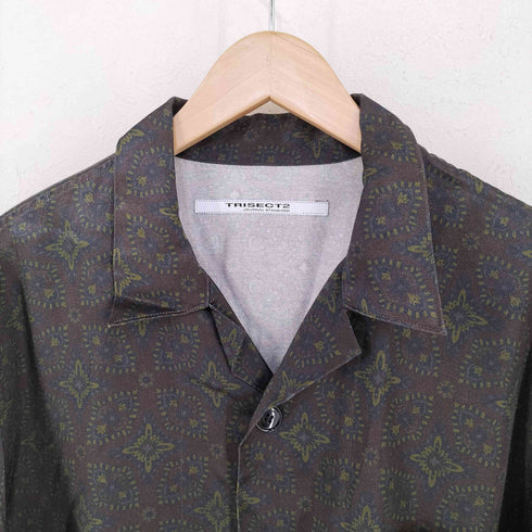 ジャーナルスタンダードトライセクト JOURNAL STANDARD TRISECT INKJET PYJAMA SHIRTS パジャマシャツ メンズ JPN:L