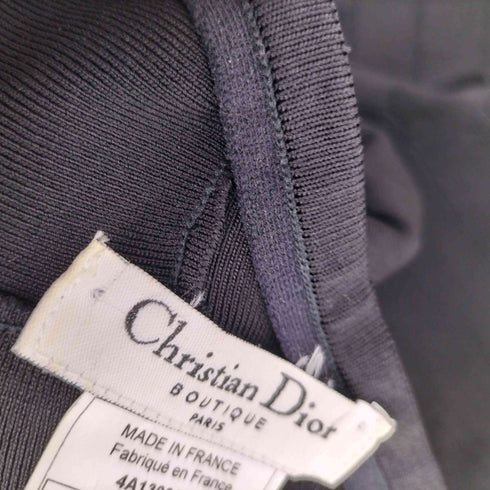 クリスチャンディオール Christian Dior 04SS フランス製 JOHN GALLIANO ジョン・ガリアーノ期 パッチワーク レース マーメイド スカート レディース FR:36