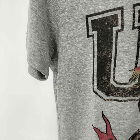 エドハーディー Ed Hardy 両面プリント S/S Tシャツ レディース import:M