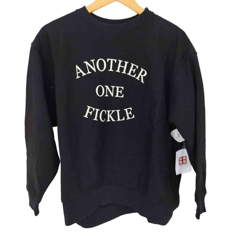 アメリカンホリック AMERICAN HOLIC ネップ裏毛ロゴスウェット レディース JPN:M