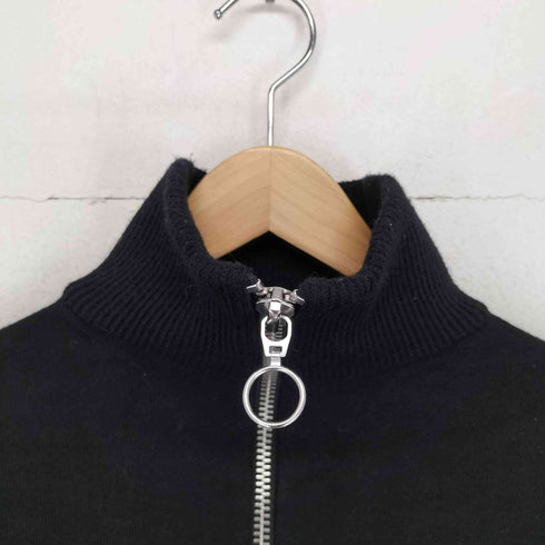 ザラ ZARA ハーフジップ ニットワンピース レディース import:M