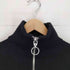 ザラ ZARA ハーフジップ ニットワンピース レディース import:M