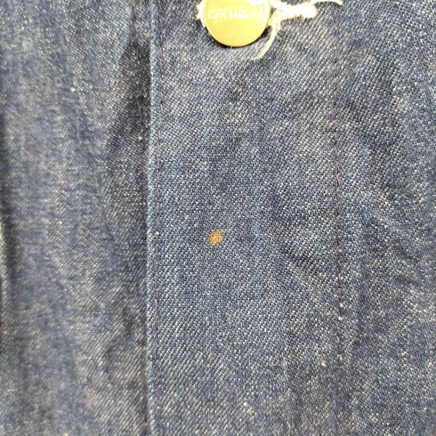 カーハート Carhartt 80S MADE IN USA 8C デニムチョアコード 裏地無 濃紺 メンズ 44