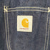 カーハート Carhartt 80S MADE IN USA 8C デニムチョアコード 裏地無 濃紺 メンズ 44