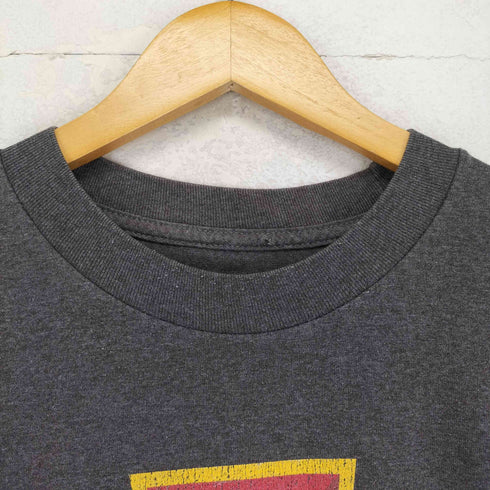STATE フロントプリントクルーネックTシャツ メンズ JPN:L