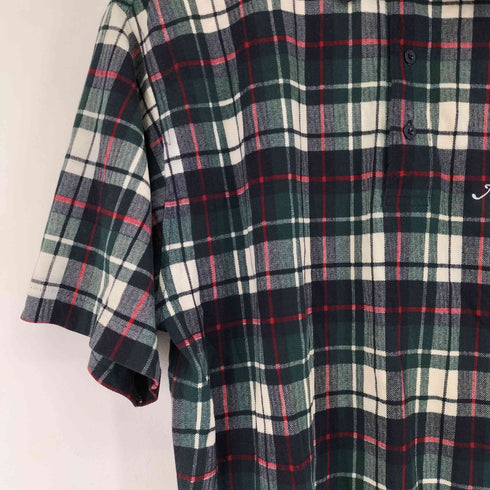 IZOD CLUB チェック柄ポロシャツ メンズ import:XL